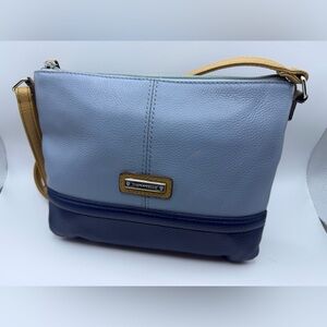 Tignanello Two-Tone Leather Crossbody Bag